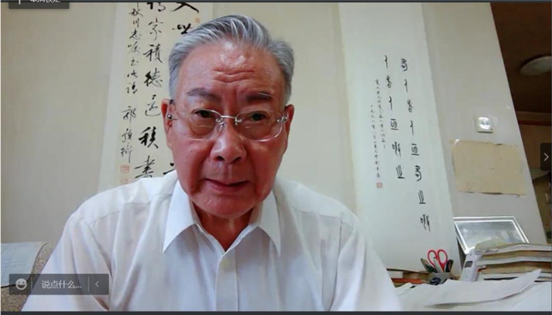 全國古籍整理出版規劃領(lǐng)導小組副組長(cháng)、全國高校古委會(huì )名譽(yù)主任、北京大學(xué)中國古文獻研究中心教授安平秋先生致辭.jpg